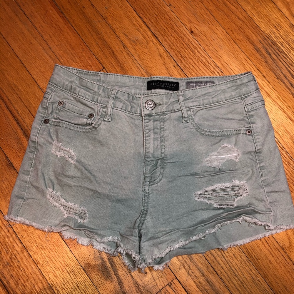 High waisted shorts